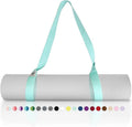 Yoga Mat Holder (Mat Not Incl.), Adjustable Yoga Mat Carrier, Turquoise